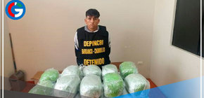 Capturan a sujeto que tenía 18 kilogramos de marihuana en un auto