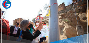 Chosica- Lurigancho: Entregan electrificación y alumbrado público