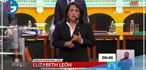 Candidata Elizabeth León propone implementar oficina de Gestión de Riesgos