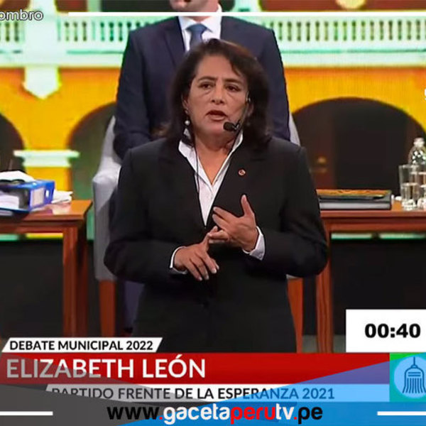 Candidata Elizabeth León propone implementar oficina de Gestión de Riesgos