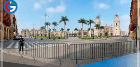 Poder Judicial determinó que se retiren las rejas que bloquean el ingreso libre a la Plaza Mayor