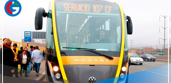 Buses del corredor amarillo llegan al Callao