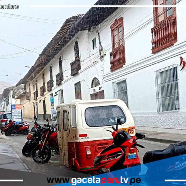 Cajamarca: pronostican lluvias de ligera intensidad