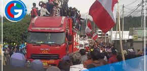 Unas 3 000 personas viajan a Lima desde Andahuaylas para participar en las marchas contra el gobierno