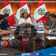 Dina Boluarte se reunió con gobernador y alcaldes de Loreto 