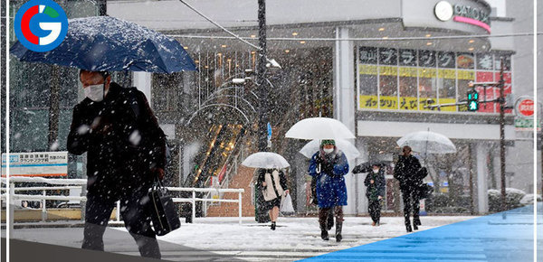 Japón: Ola de frío deja vuelos y trenes cancelados y carreteras cortadas