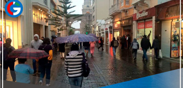 Arequipa: Senamhi pronostica lluvias intensas hasta el domingo 5 de febrero