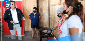 Ministro Julio Demartini verifica atención de olla común y comedor popular en Comas