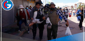 Periodista de Agencia EFE fue herido por la policía en las protestas en Juliaca