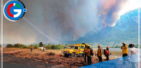 Incendios forestales fuera de control azotan la provincia de Córdoba, Argentina.