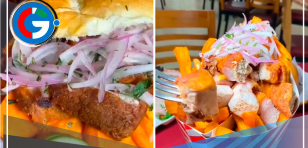 Disfruta al paso: chicharrón en cono por solo S/10 en el centro de Lima