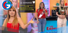 Magaly da con palo a Brunella por su apariencia estando embarazada 