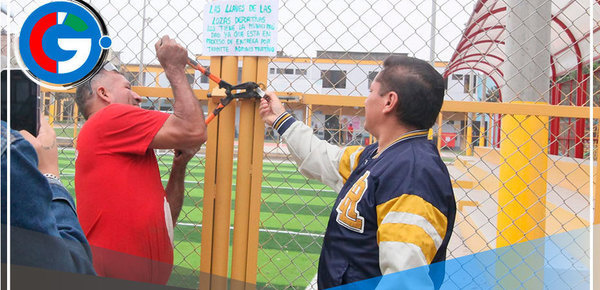 Alcalde de Comas Recupera Dos Losas Deportivas en Menos de 24 Horas Gracias a Denuncias Vecinales