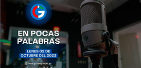 En Pocas Palabras - 02 de octubre