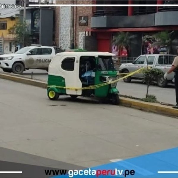 VES: Un mototaxista fue asesinado de varios disparos por presunto sicario