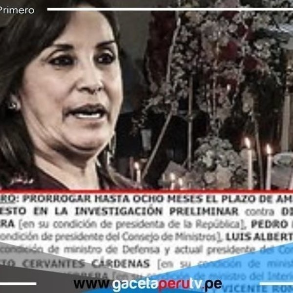 Extienden investigación a Dina Boluarte por crímenes en protestas durante 8 meses