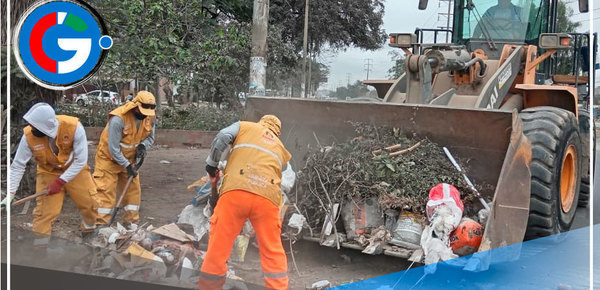  Retiran más de 600 Toneladas de Desmonte de la Av. Trapiche