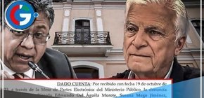 Integrante del partido acusa a altos dirigentes de liderar presunta red criminal