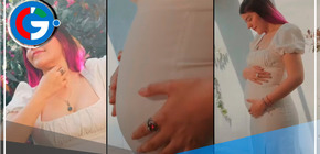 Lesslie Polinesia anuncia su embarazo en redes sociales.