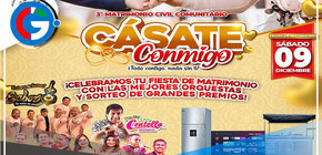 Celebración del III Matrimonio Civil Comunitario en Comas
