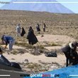 Arequipa Voluntarios retiran 5 toneladas de basura de Pampa Cañahuas