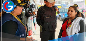 Operativo en Comas: Autoridades actúan contra la ocupación de vías públicas