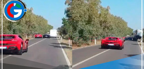 Fuerte accidente entre carros lujosos deja a varias víctimas en Italia