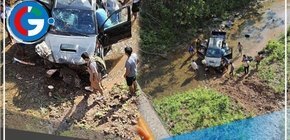 Camioneta pierde el control en Puerto Inca y deja dos personas en estado crítico