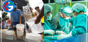 Atención médica garantizada durante corte de agua en Lima