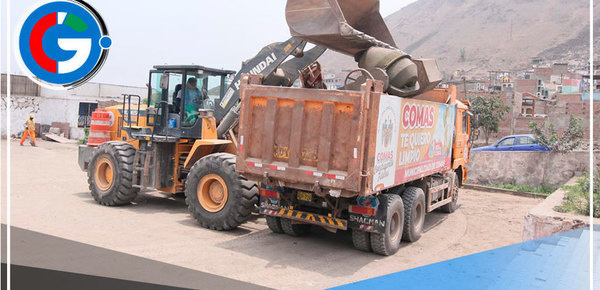 Operativo conjunto retira construcciones ilegales del cementerio municipal "Luz Eterna" en Collique