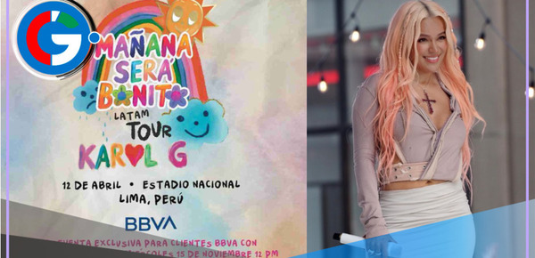 Karol G llega al Perú con su tour “Mañana será bonito”