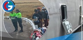 Bus con promoción escolar se desvía y deja varios estudiantes heridos