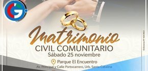 La Municipalidad de La Victoria se alista para el primer Matrimonio Civil Comunitario 2023