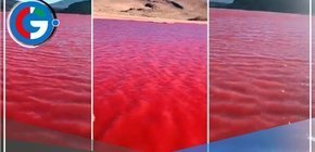 El inusual color carmesí del Río Nilo despierta especulaciones y comparaciones con profecías bíblicas 