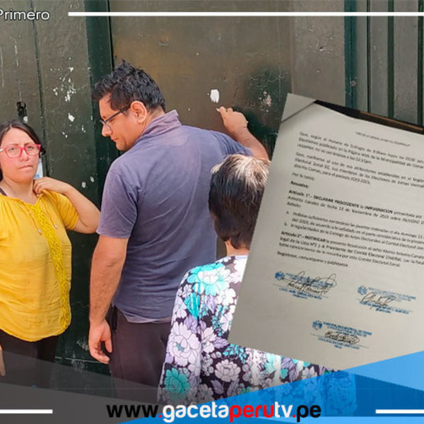 Impugnación en Zonal 2 de Comas: Irregularidades en Elecciones de Juntas Vecinales