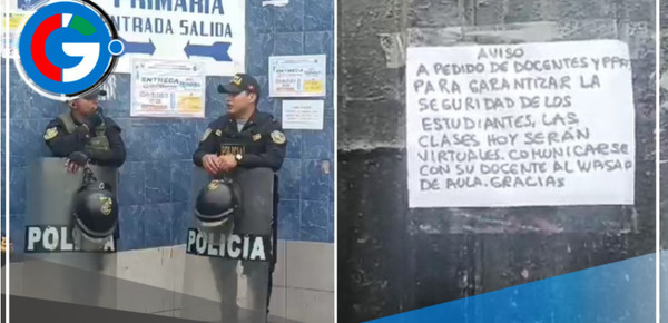 Colegios de El Agustino cancelan sus actividades por enfrentamientos con delincuentes