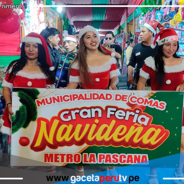 Comas Brilla con la Inauguración de su Feria Navideña: Magia, Ofertas y Diversión para Todos