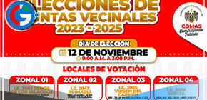 Comas se prepara para elegir a sus nuevos líderes vecinales en proceso democrático