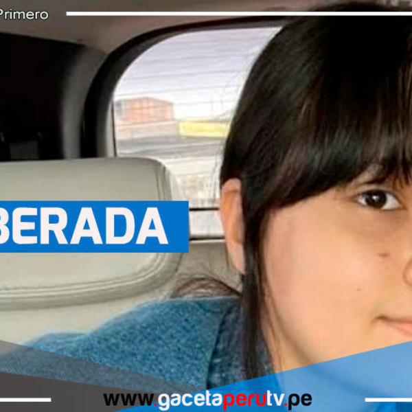 Sana y Salva fue liberada Valeria en Carabayllo
