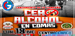 Lanzamiento de la Campaña 'Navidad Cero Alcohol' en Comas por Seguridad Vial