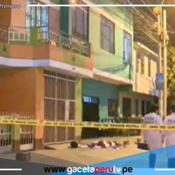 Los Olivos: Sicarios asesinan a extranjero de 20 balazos