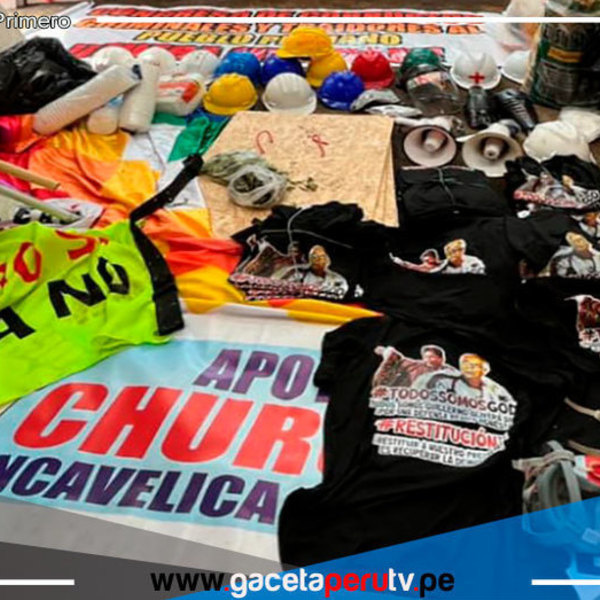 Policía Nacional Incauta Armamento y Equipamiento en el Cercado de Lima