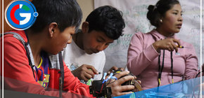 Niños arequipeños fabricaron 60 robots educativos y ecoamigables en Tambo del Midis 