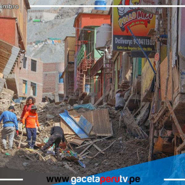 Cientos de centros poblados están en riesgo por las lluvias y huaicos
