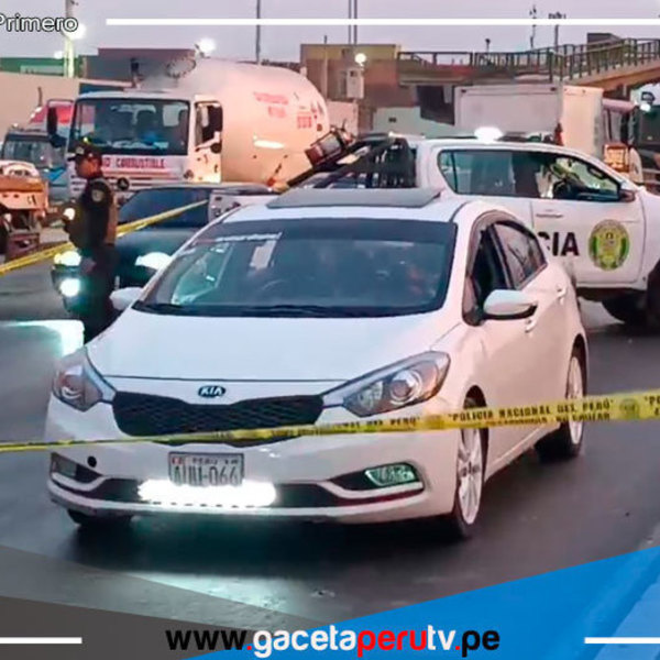 Asesinan de varios balazos a una persona en el Callao