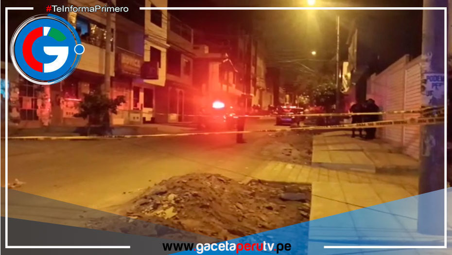 Desconocidos Asesinan A Balazos A Dos Hombres En San Juan De Lurigancho Gaceta Perú Tv