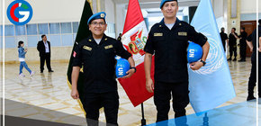 Dos policías peruanos participarán en una misión de paz de la ONU
