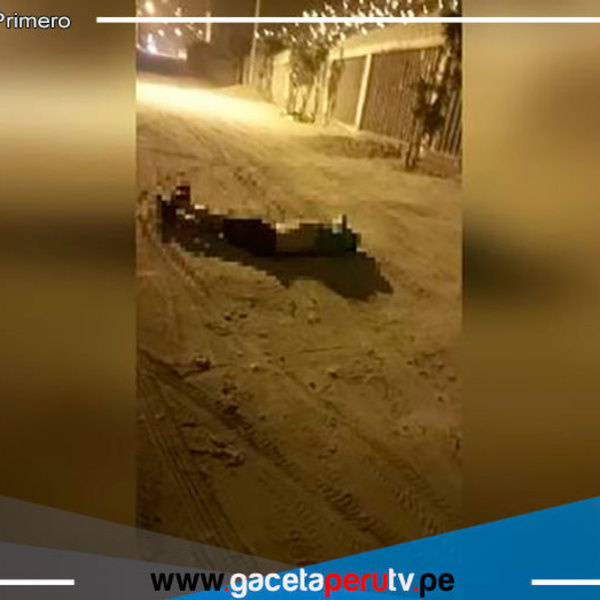 Hombre fue asesinado a balazos por presuntos sicarios en San Juan de Lurigancho
