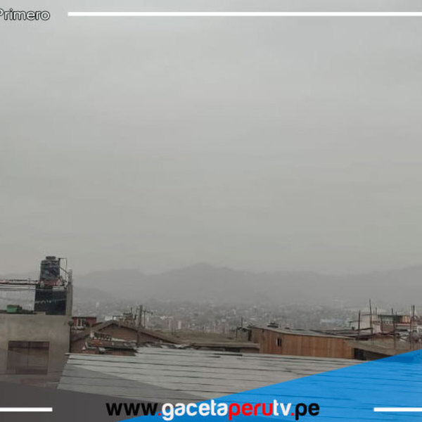 En Comas, y San Juan de lurigancho se registra fuerte llovizna 