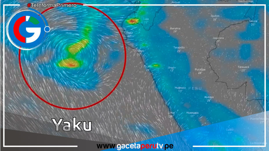 Conozca Por Qué El Ciclón Yaku Está Afectando La Costa Norte Del Perú Gaceta Perú Tv 8395